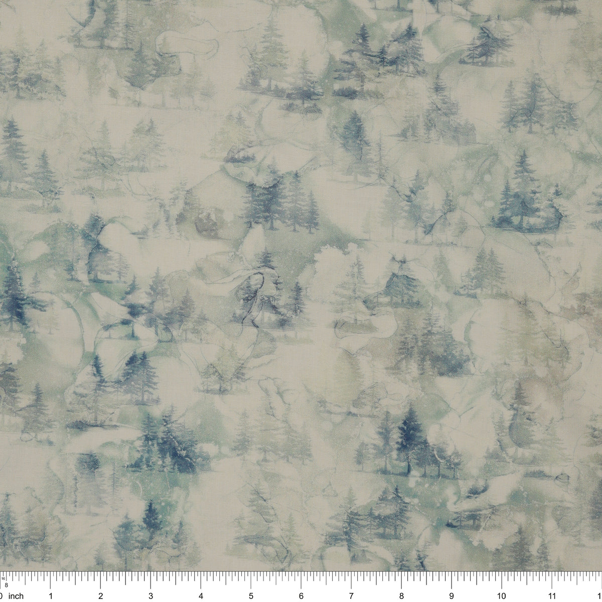 Altitude Fabric Collection - Mini Trees: NCDP29157-10 swirled