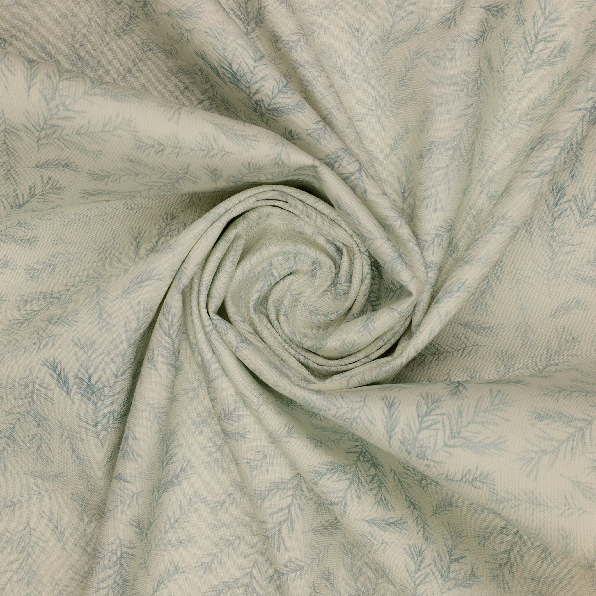 Altitude Fabric Collection - Pine Branches White: NCDP29158-10 swirled