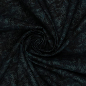 Altitude Fabric Collection - Pine Branches Navy: NCDP29158-49 swirled