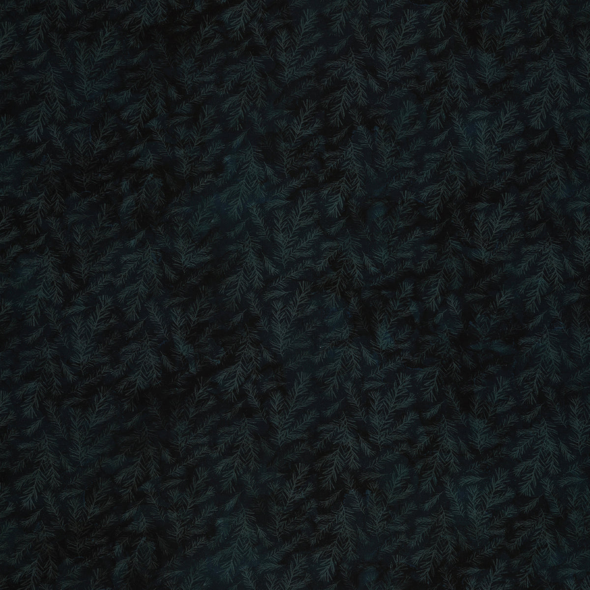 Altitude Fabric Collection - Pine Branches Navy: Dark with layered pine branches in navy and black NCDP29158-49