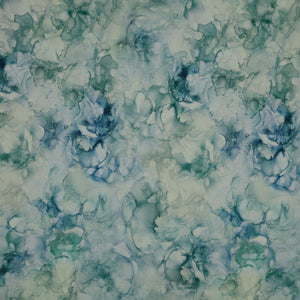 Altitude Fabric Collection - Texture: soft green, blue, and cream marbled watercolor texture NCDP29162-41