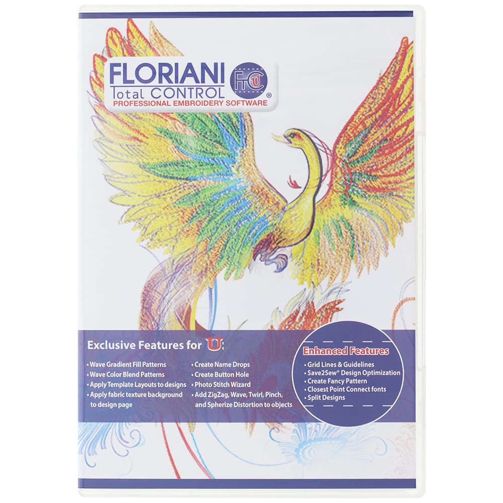 Floriani Total Control "U" Professional Embroidery Software image # 101847