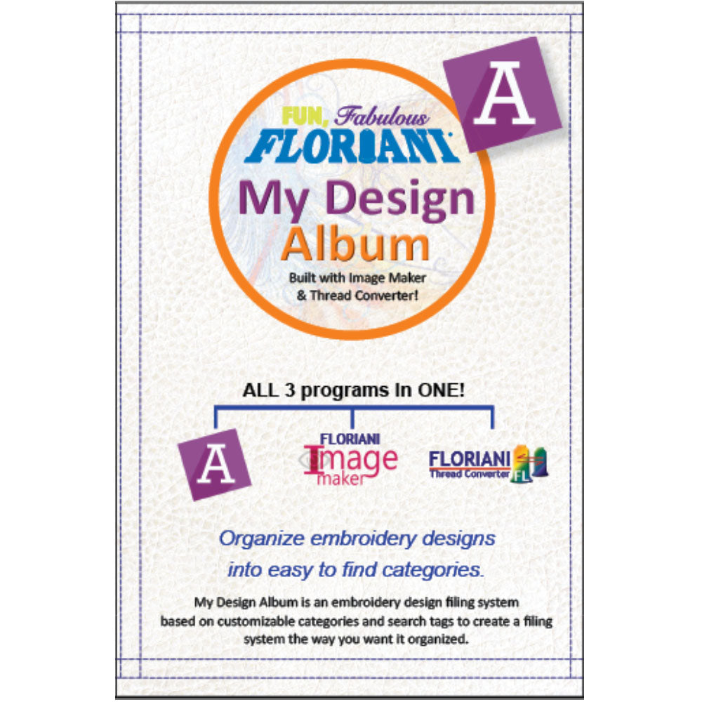 Floriani My Design Album Embroidery Software image # 108182