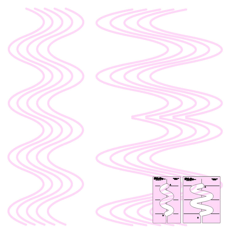 Westalee, Wiggles Template Ruler Set