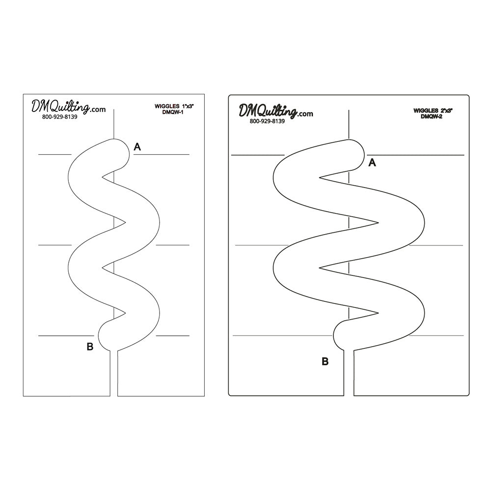Westalee, Wiggles Template Ruler Set