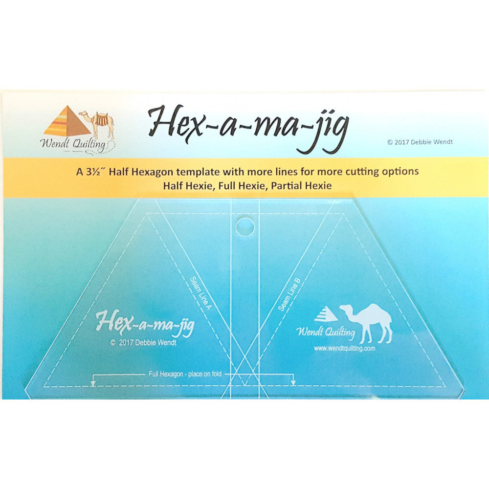 3-1/2" Hex-a-ma-jig Ruler image # 50684