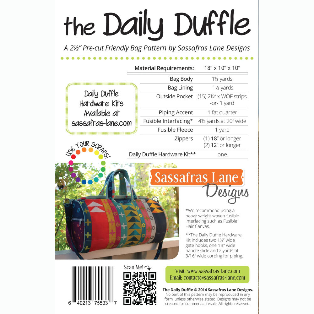 The Daily Duffle Pattern image # 105261
