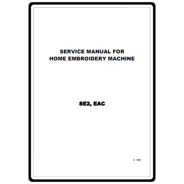 Service Manual, Brother EAC image # 6042