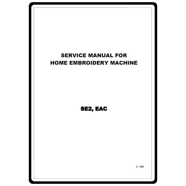 Service Manual, Babylock EAC image # 6043