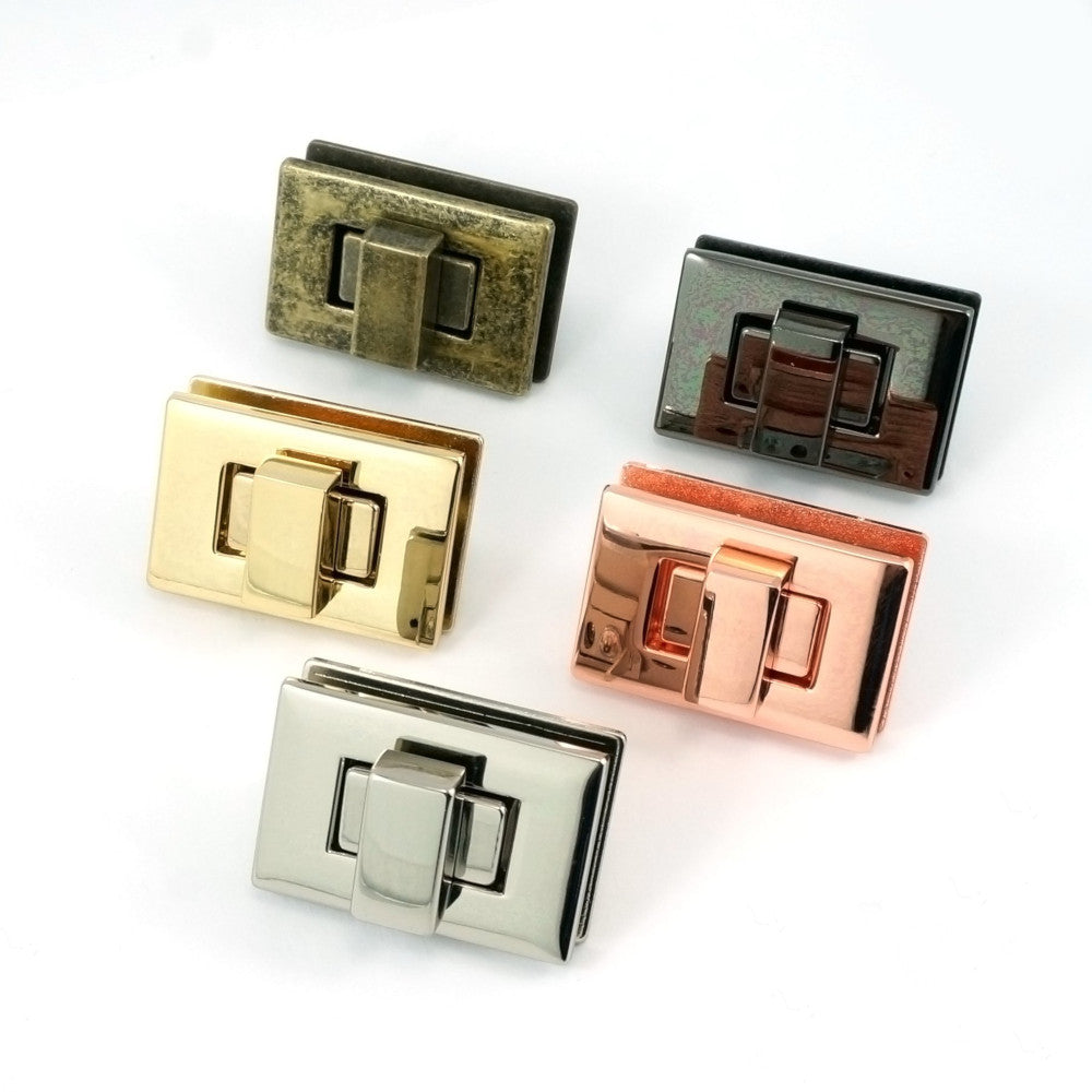 1-1/2" Rectangle Turn Bag Lock image # 52362