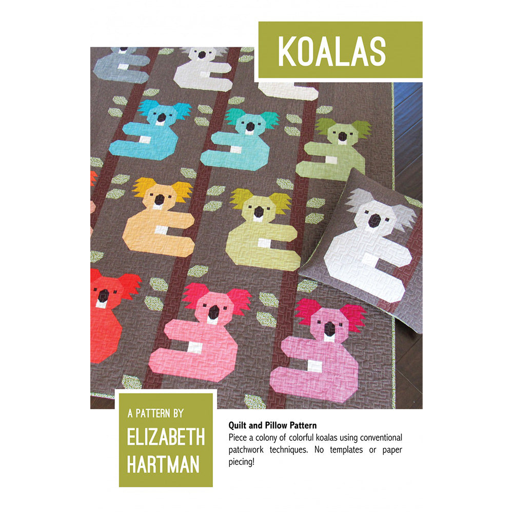 Koalas Quilt and Pillow Pattern image # 64428