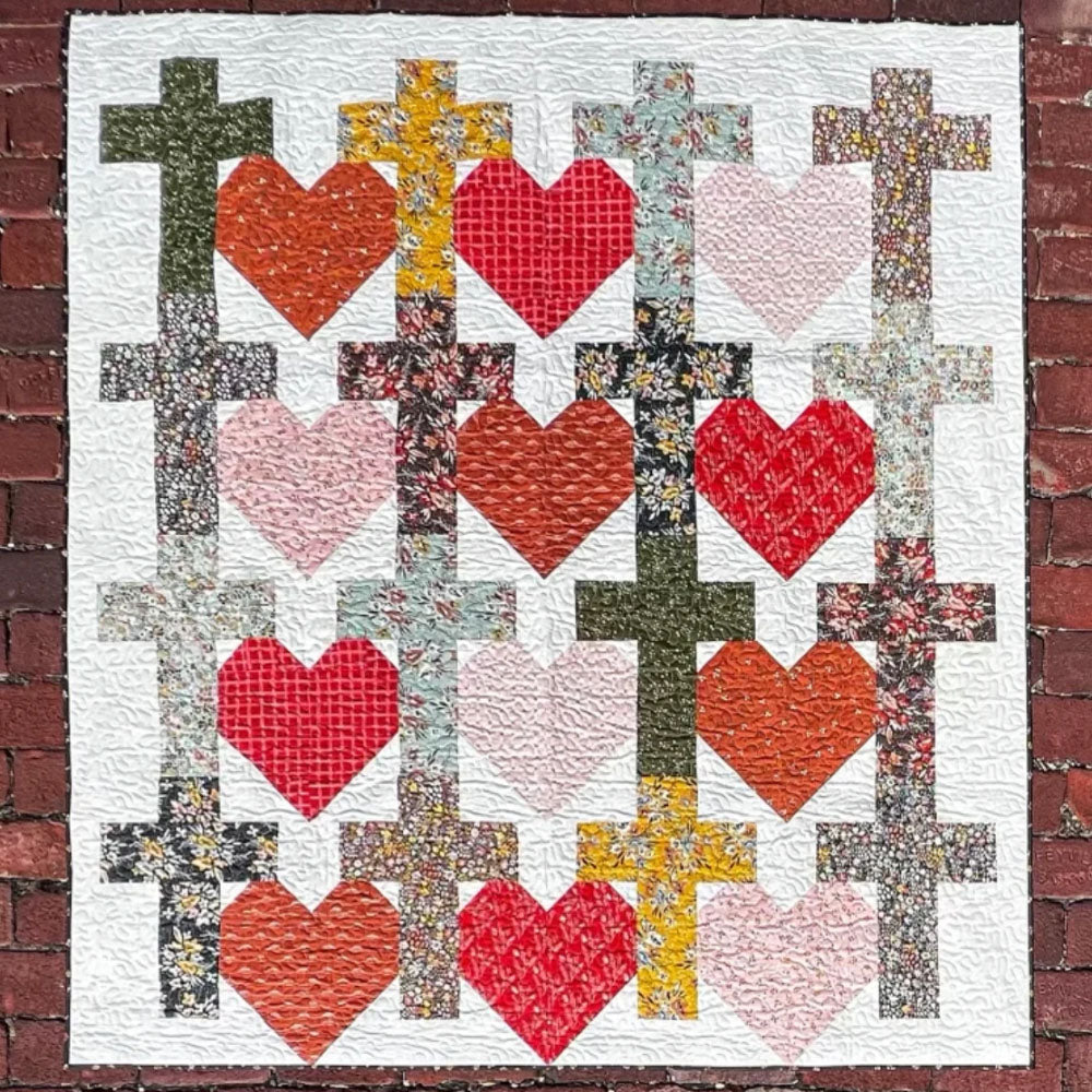 Yes He Loves Me Quilt Pattern image # 123620