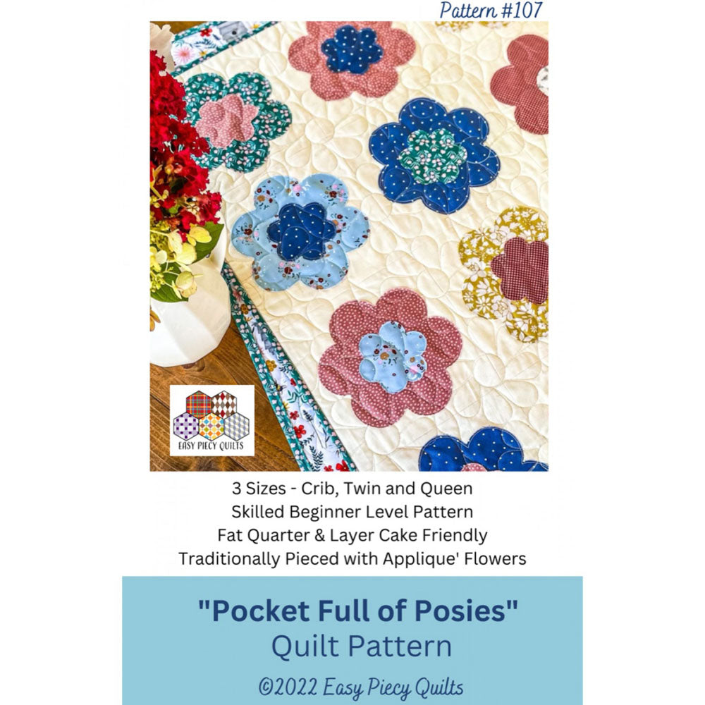 Pocket Full of Posies Quilt Pattern image # 123671