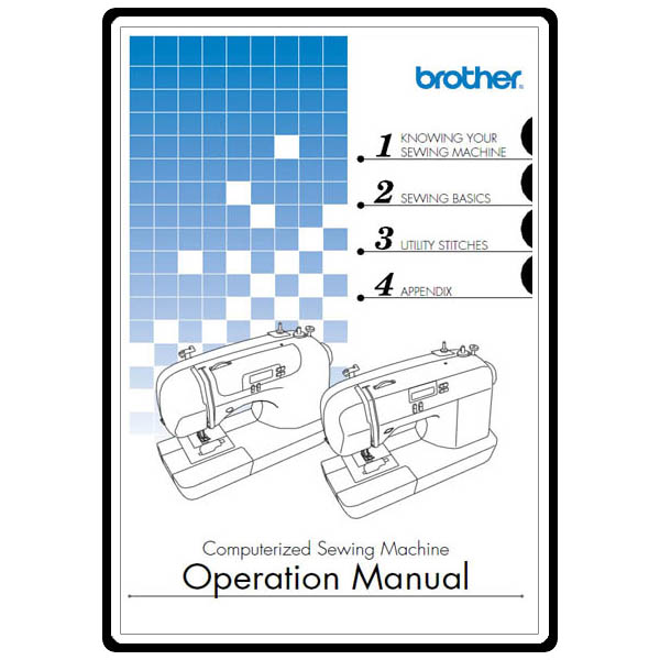 Service Manual, Brother ES2000T image # 6054