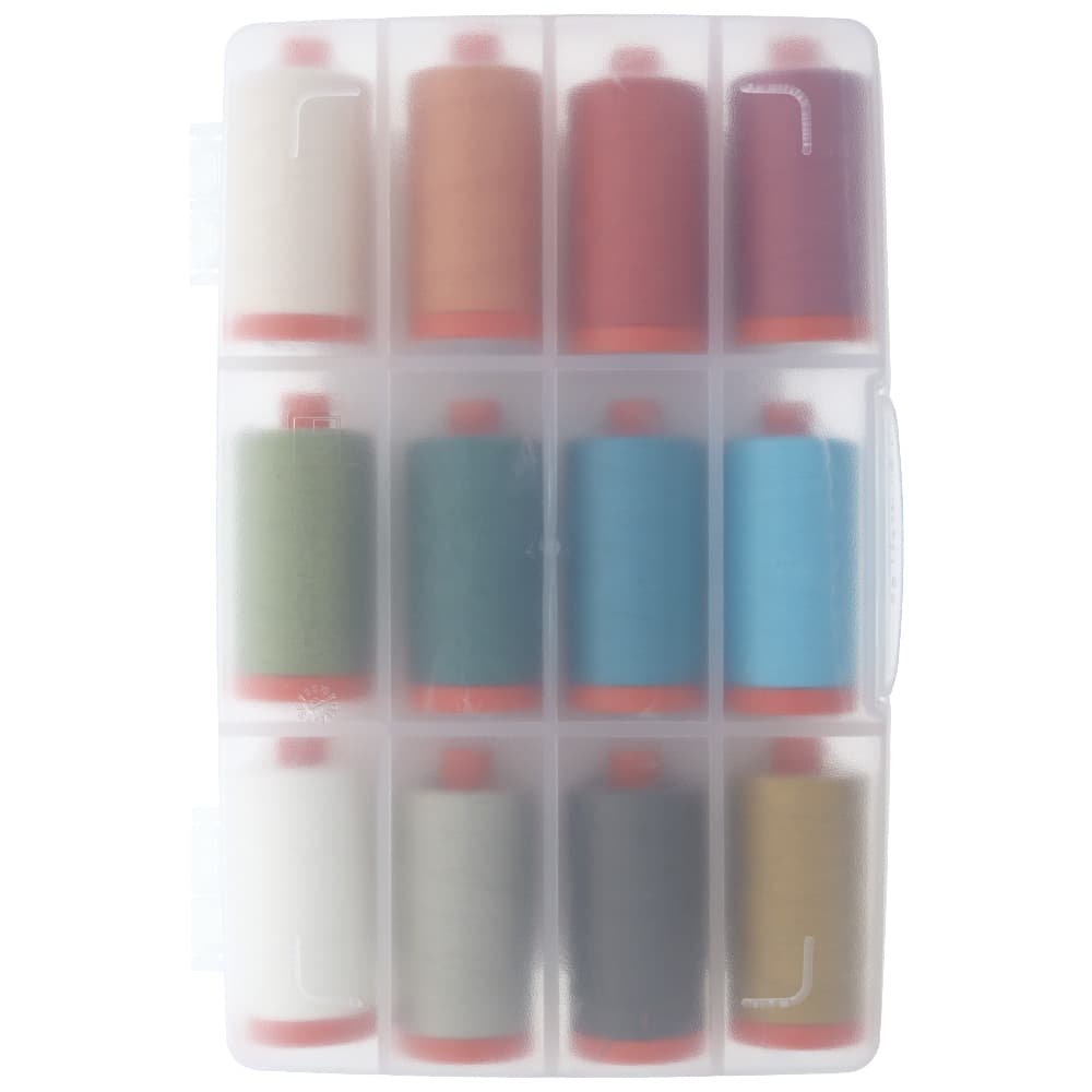 Aurifil 50wt Secret Stash Thread Collection - 12 Spools image # 95431