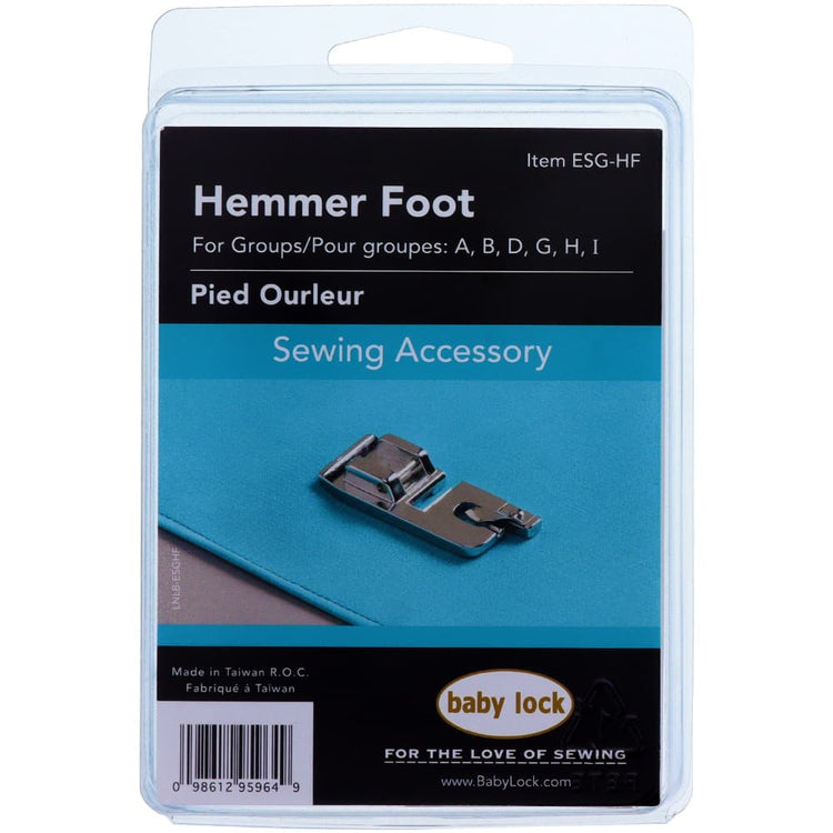 1/8" Hemmer Foot, Babylock #ESG-HF image # 91073