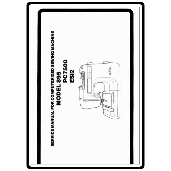 Service Manual, Brother ESI2 image # 6070