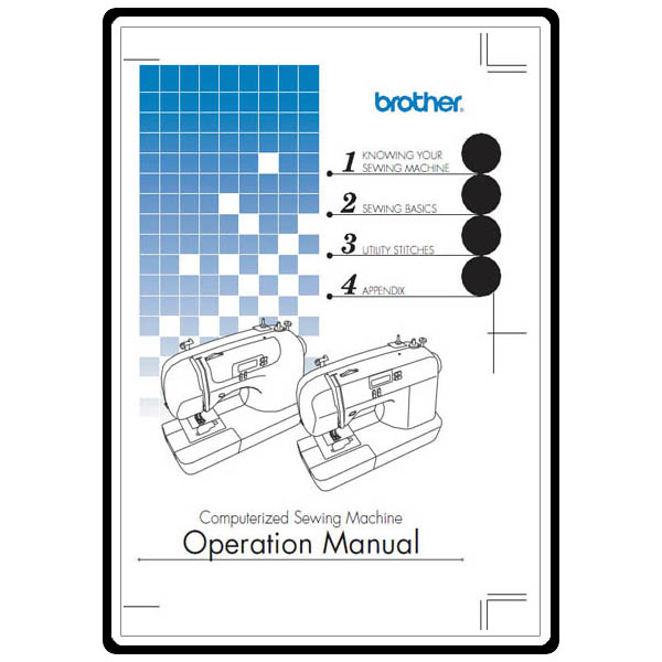 Service Manual, Brother EX660 image # 6075