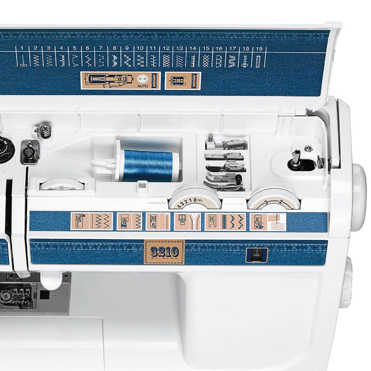 Elna 3210 Jeans Mechanical Sewing Machine image # 99611