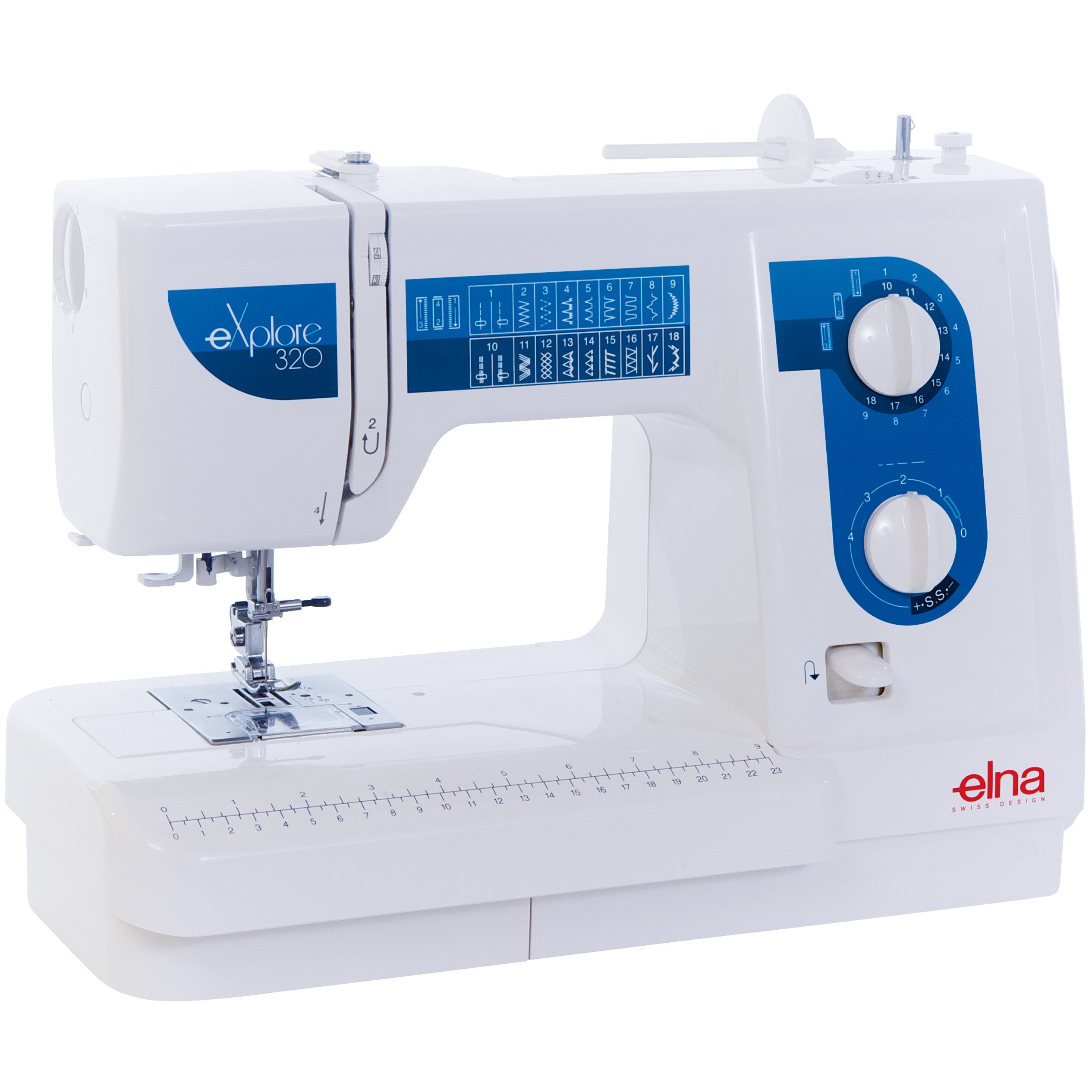 Elna eXplore 320 Mechanical Sewing Machine image # 100539