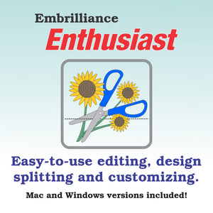 Embrilliance Enthusiast Embroidery Software image # 103239