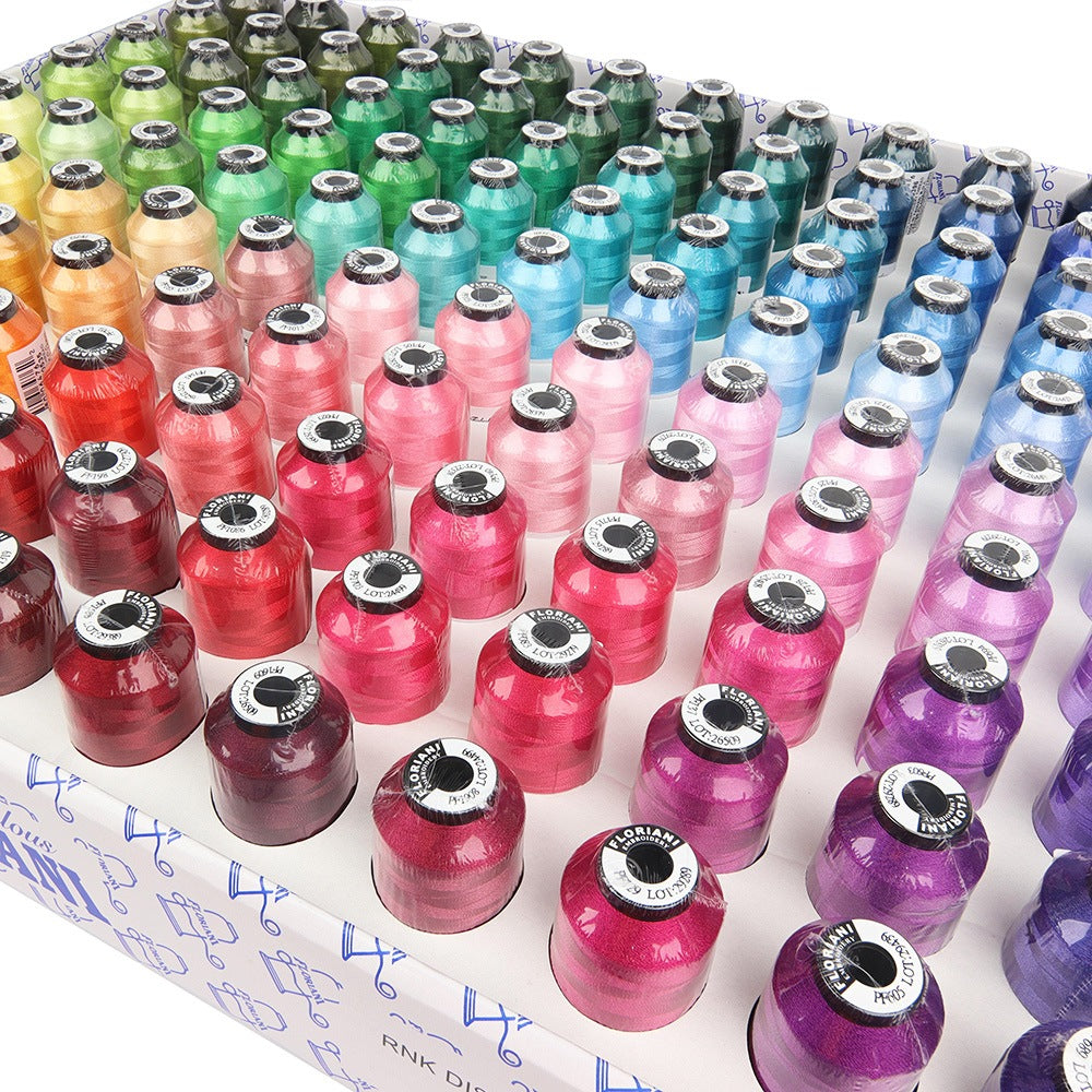 Floriani 120 Spool Color Spectrum Thread Set