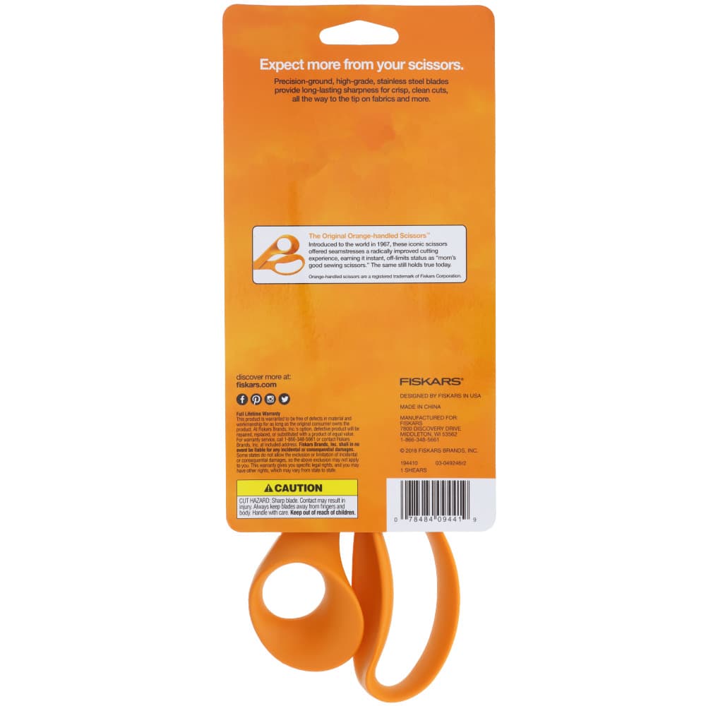 Fiskars 9-1/2" Dressmaker Shears image # 93499