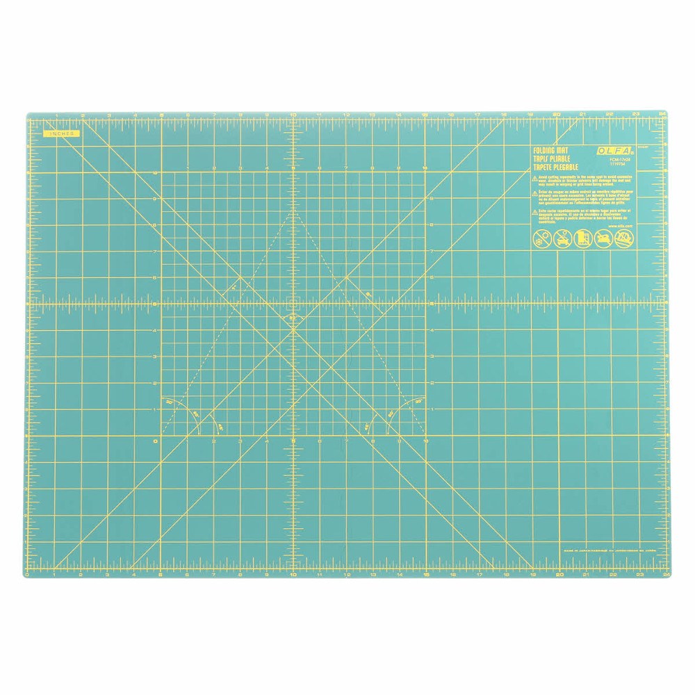 Olfa Folding Cutting Mat - 17" x 24" image # 43558