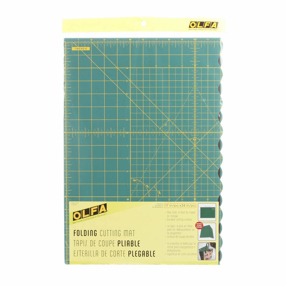 Olfa Folding Cutting Mat - 17" x 24" image # 43561