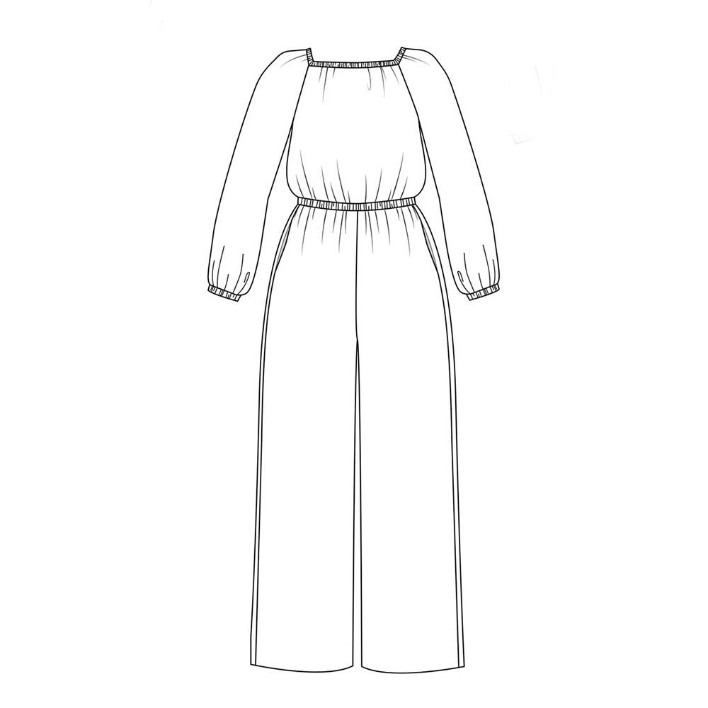 Friday Pattern Company - Avenir Jumpsuit Pattern image # 72419
