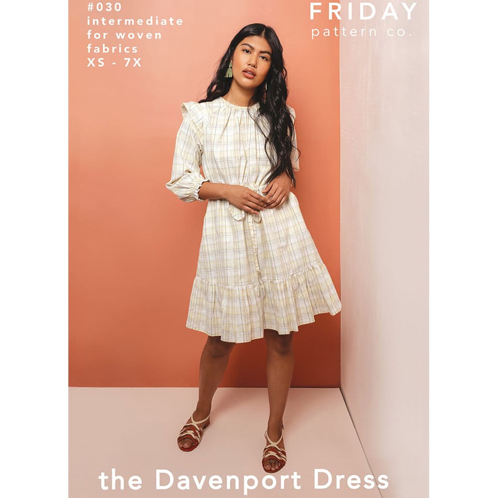 Friday Pattern Company - Davenport Dress Pattern image # 109667