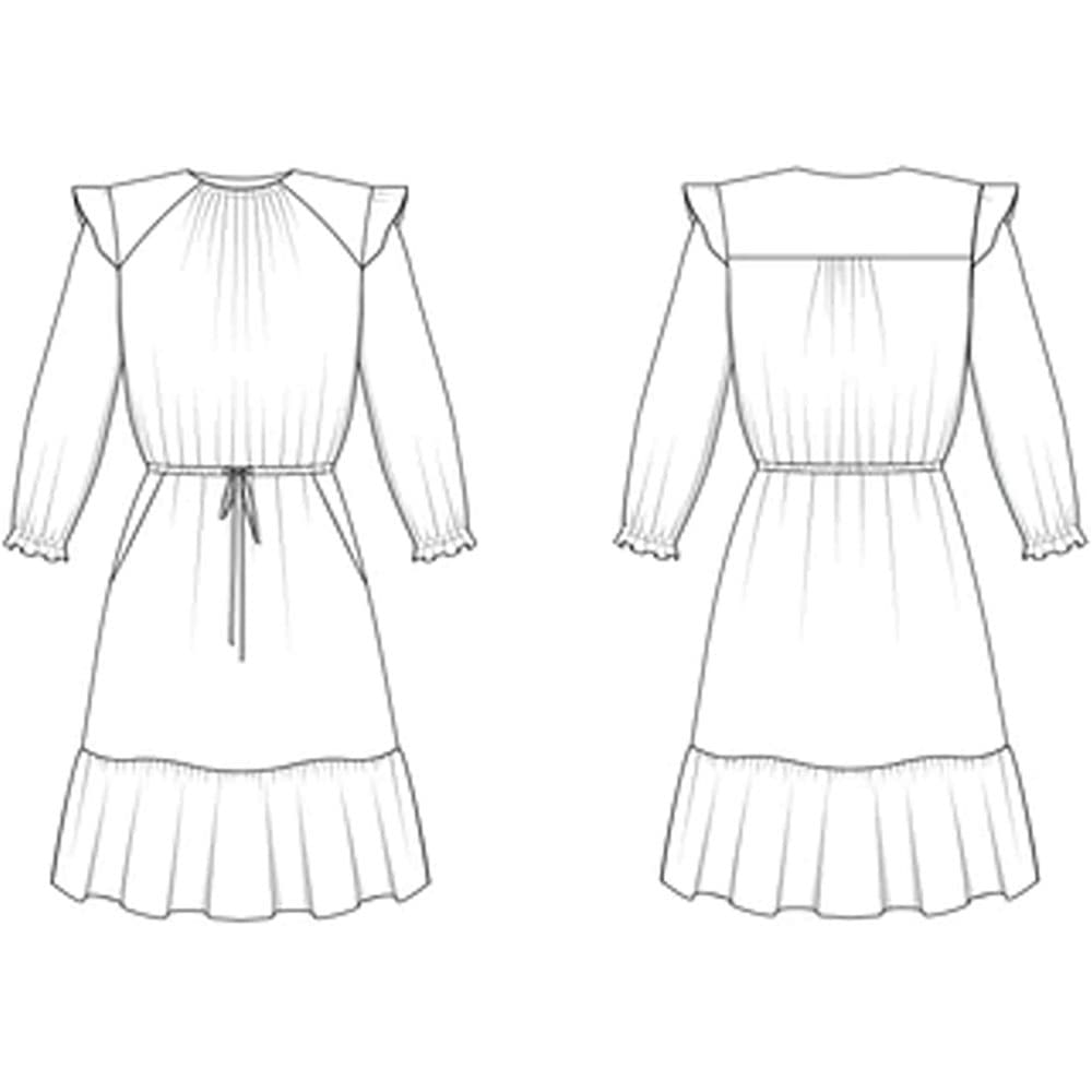 Friday Pattern Company - Davenport Dress Pattern image # 109673