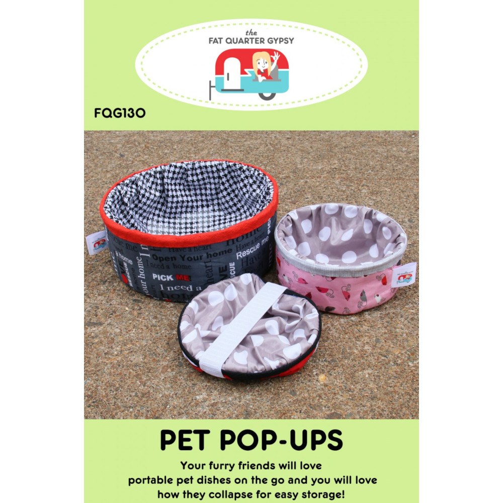 Pet Dishes Pop-Ups Pattern image # 58718