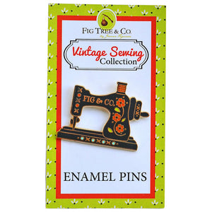 Vintage Sewing Machine Enamel Pin image # 45324