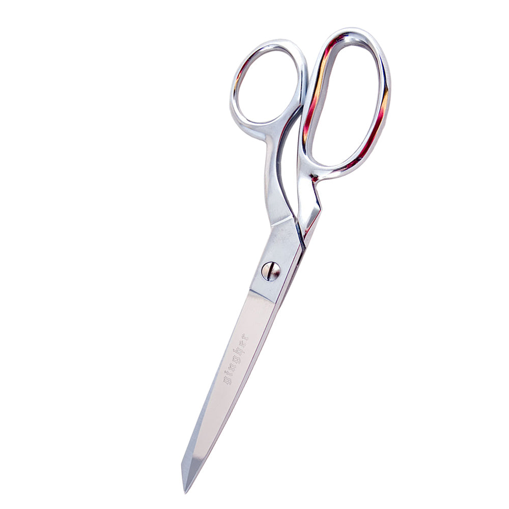 Gingher 8" Blunt-tip Serrated Knife Edge Dressmaker Shears image # 72078