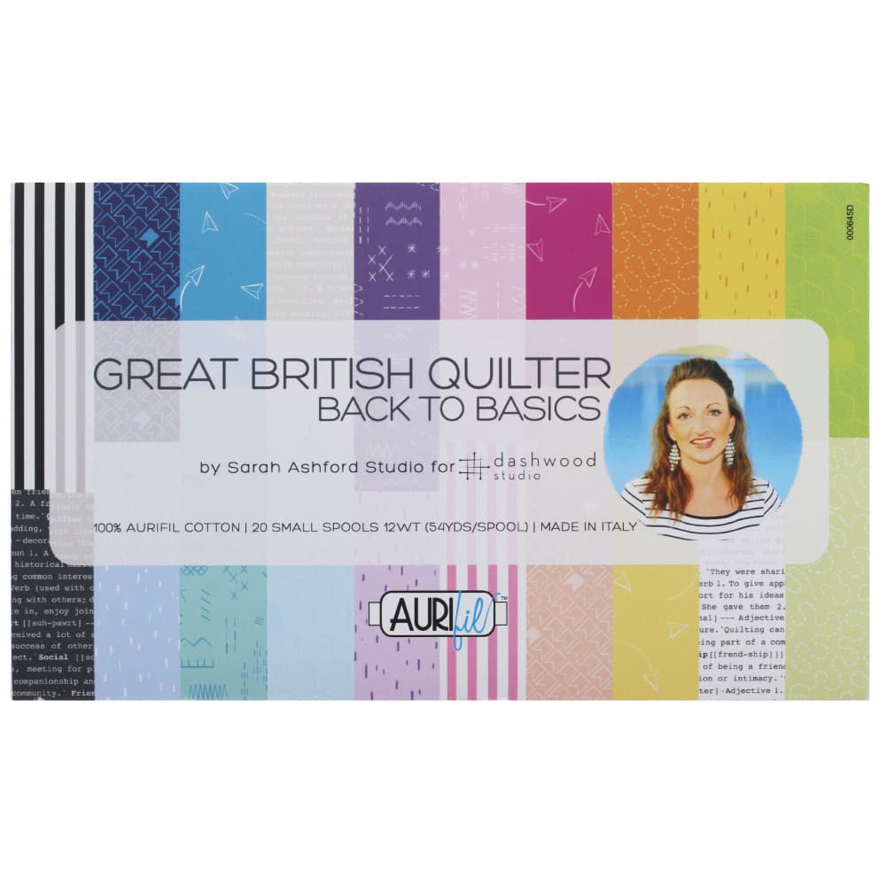 Aurifil Great British Quilter - Back to the Basics Thread Collection image # 95439