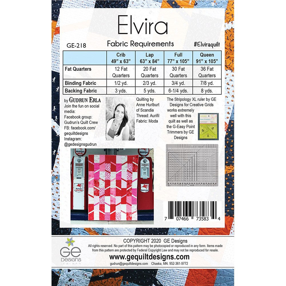 Elvira Quilt Pattern image # 69081