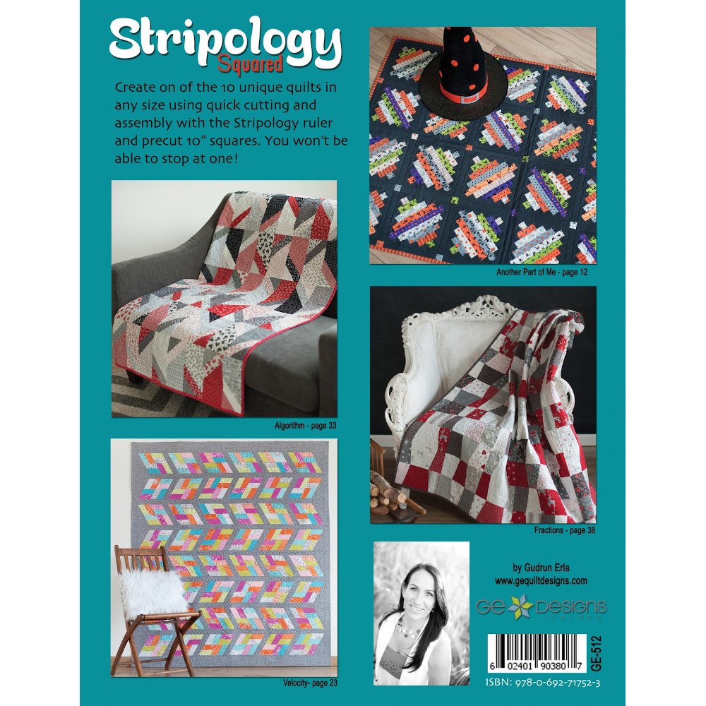 G. E. Designs, Stripology Squared Book image # 64468