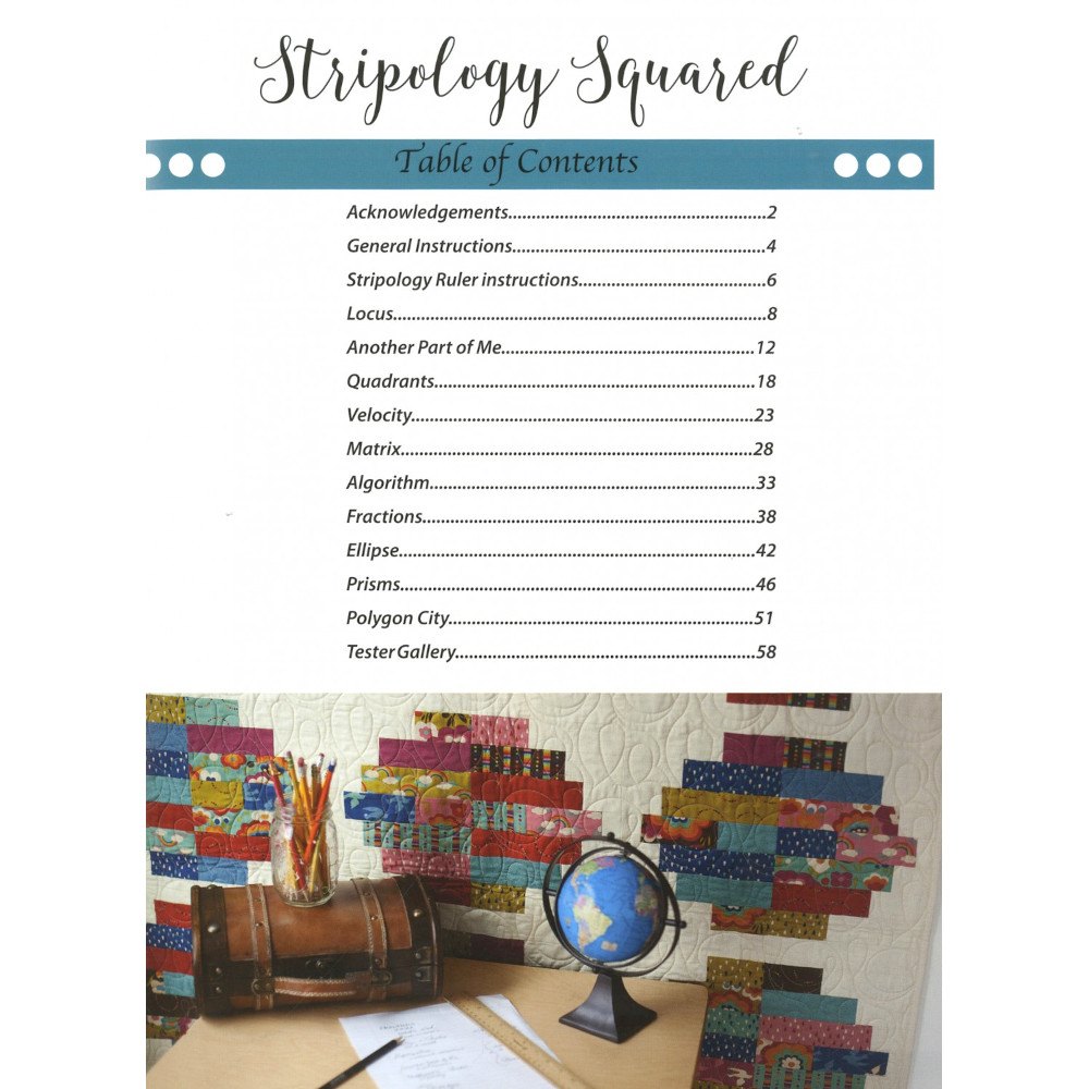 G. E. Designs, Stripology Squared Book image # 64469