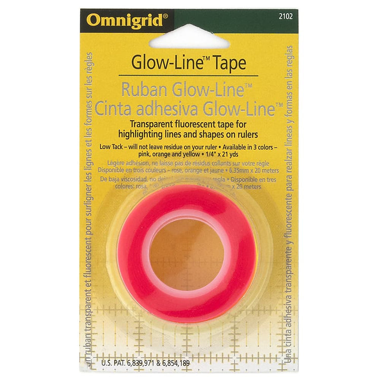 1/4" Glow Line Tape 3pk, Omnigrid image # 87407