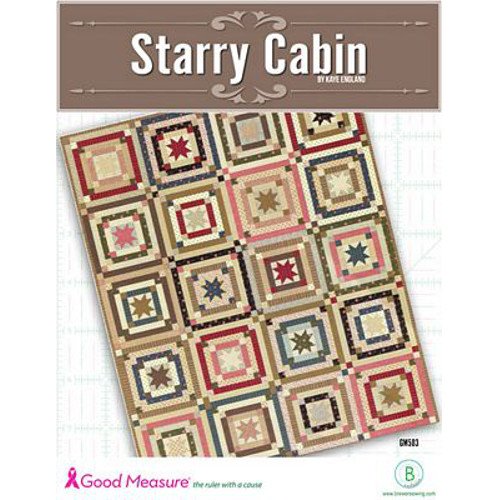 Starry Cabin Quilt Pattern - Good Measure image # 51223