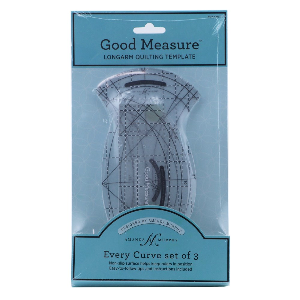 Good Measure Scale Good Measure, Long Arm Curve Ruler Templates - 3 Piece
