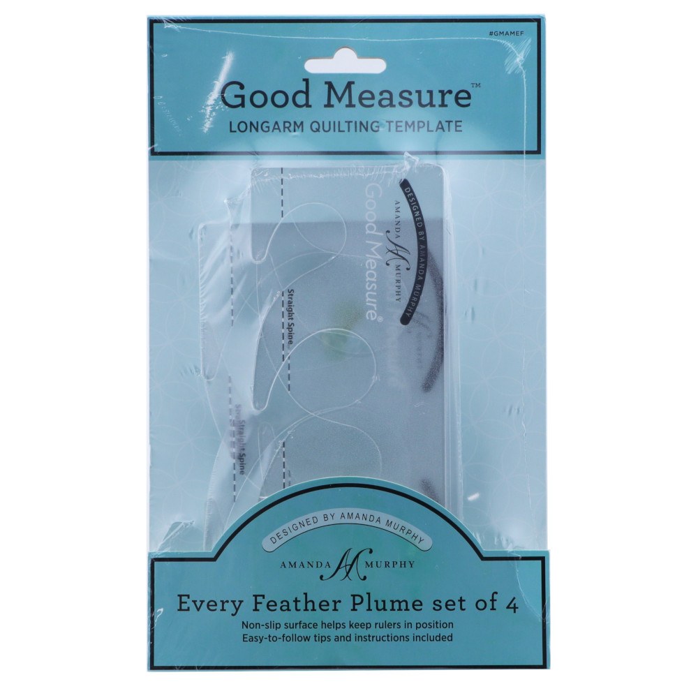 Good Measure, Feather Ruler Templates - 4 Piece image # 55923