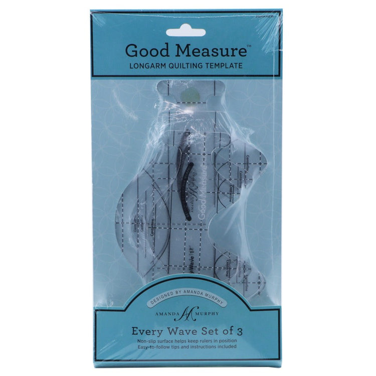 Good Measure, Wave Ruler Templates - 3 Piece