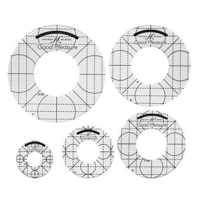 Good Measure Circle Ruler Templates - 5pc image # 55905