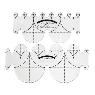 Good Measure, Clamshell Ruler Templates - 2 Piece image # 55929