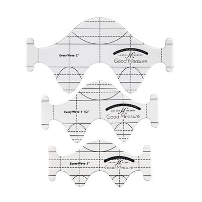 Good Measure, Wave Ruler Templates - 3 Piece image # 55953