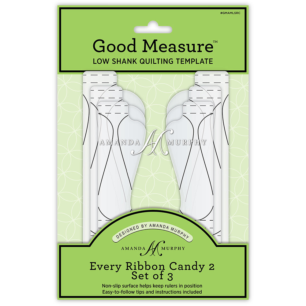Good Measure Ribbon Candy 2 Ruler 3pc