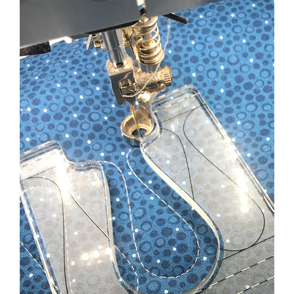 Good Measure Ribbon Candy 2 Ruler 3pc