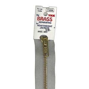 Brass Separating Zipper, YKK #GO- image # 11552